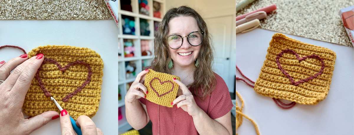 How to Crochet The Surface Slip Stitch- Really Easy Crochet Stitch ...