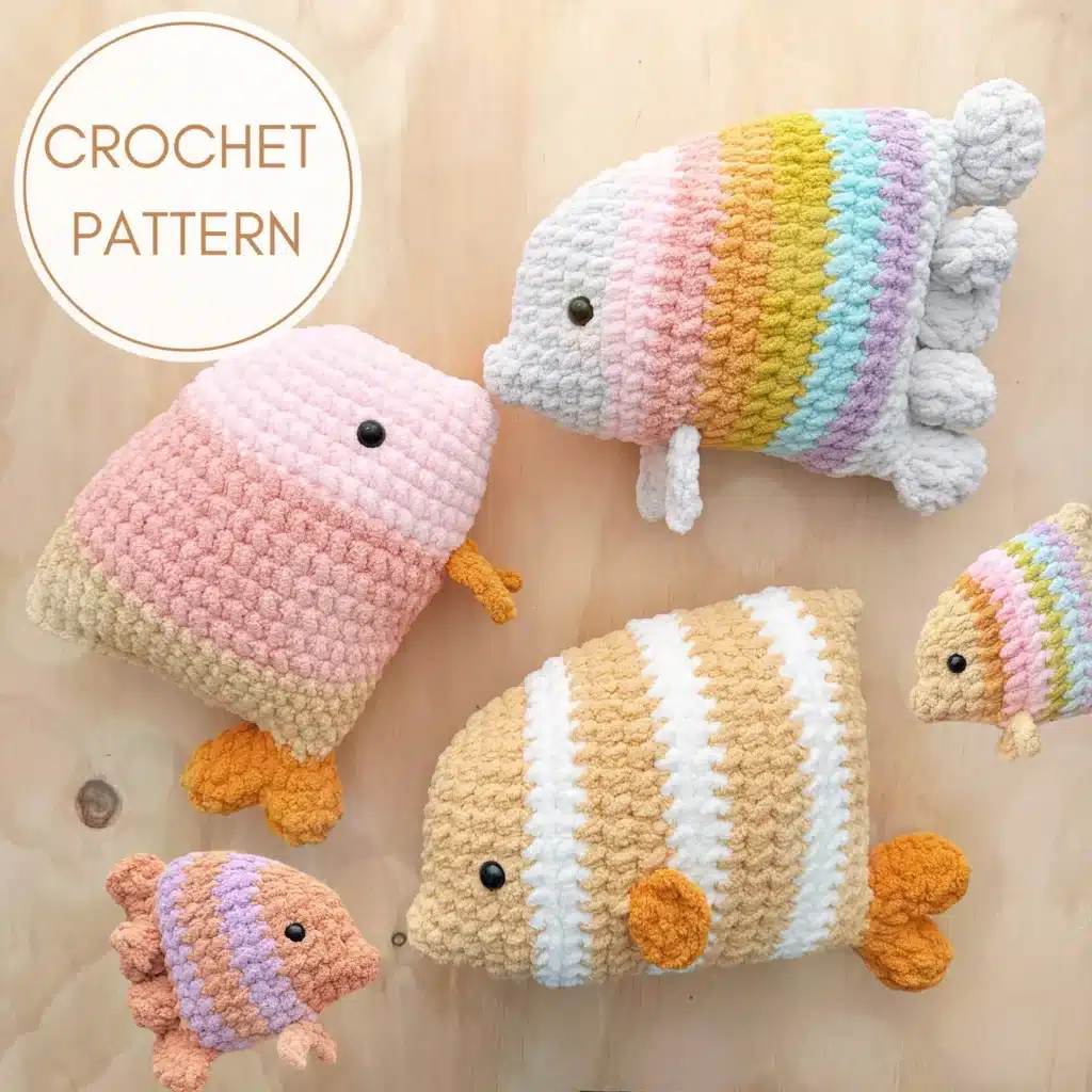 Crochet fish pattern