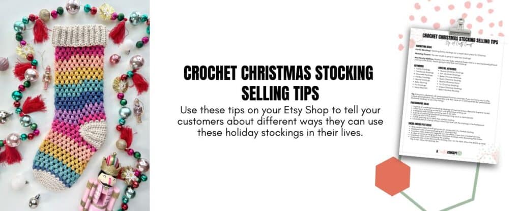 Easy Crochet Puff Stitch Stocking - Free Christmas Stocking Pattern - A ...