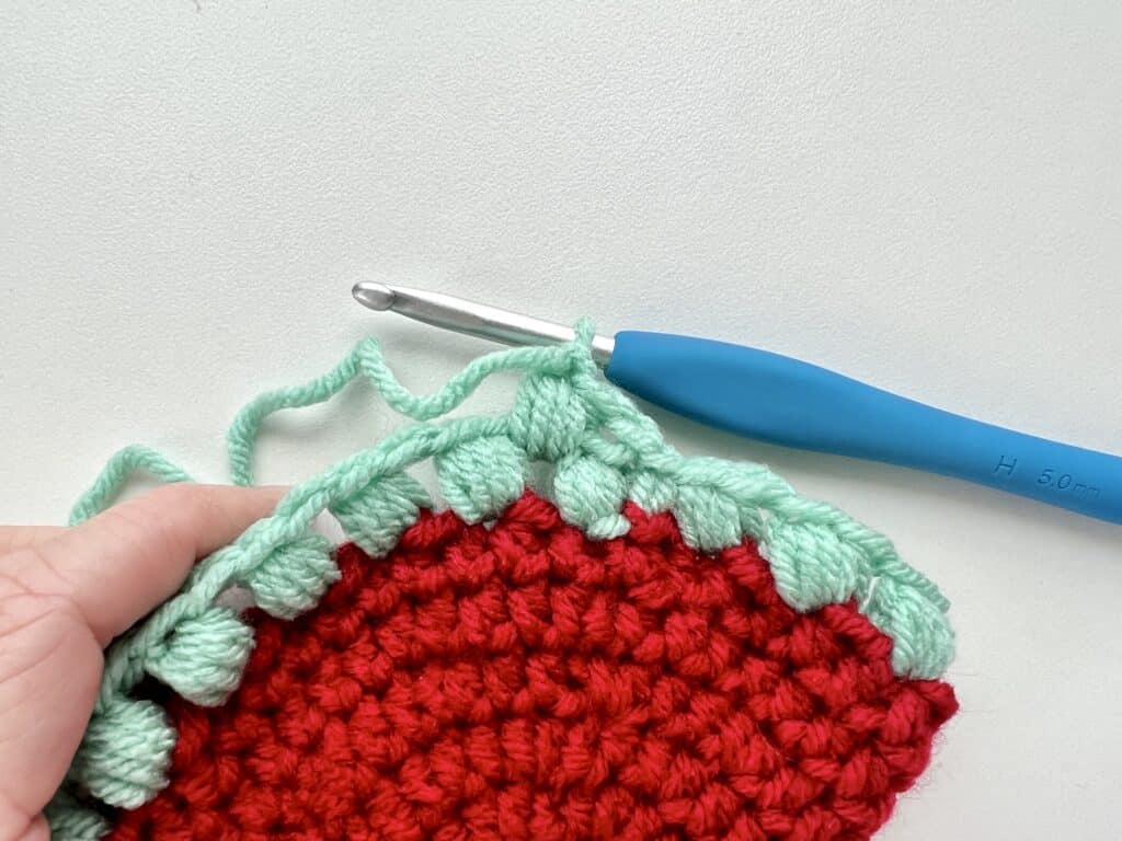 Easy Crochet Puff Stitch Stocking - Free Christmas Stocking Pattern - A ...